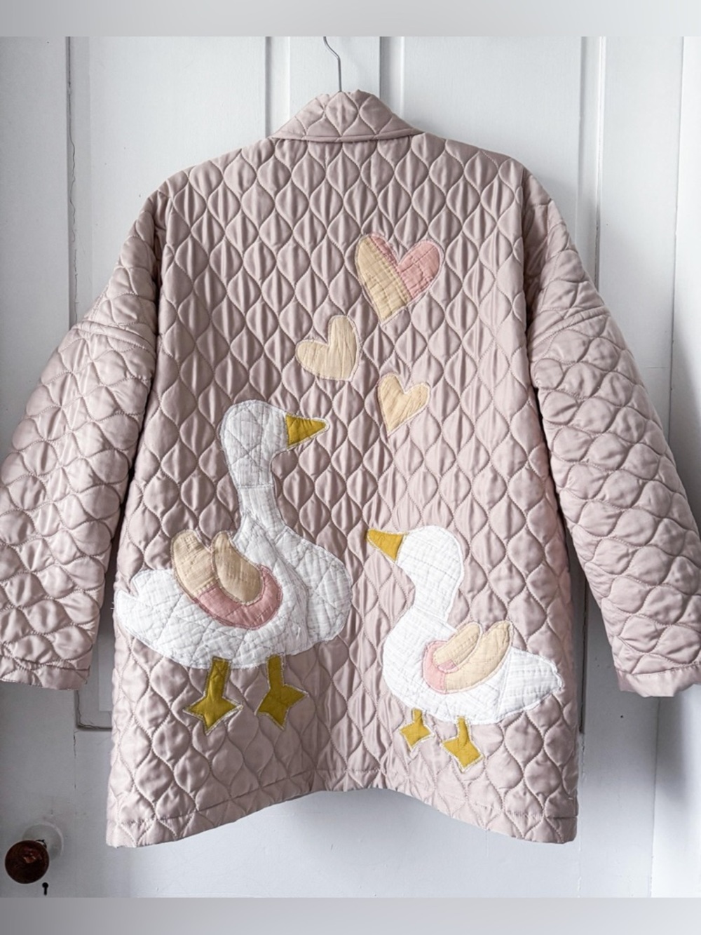 Handmade Patchwork Sateen Jacket - Picture 4 of 9